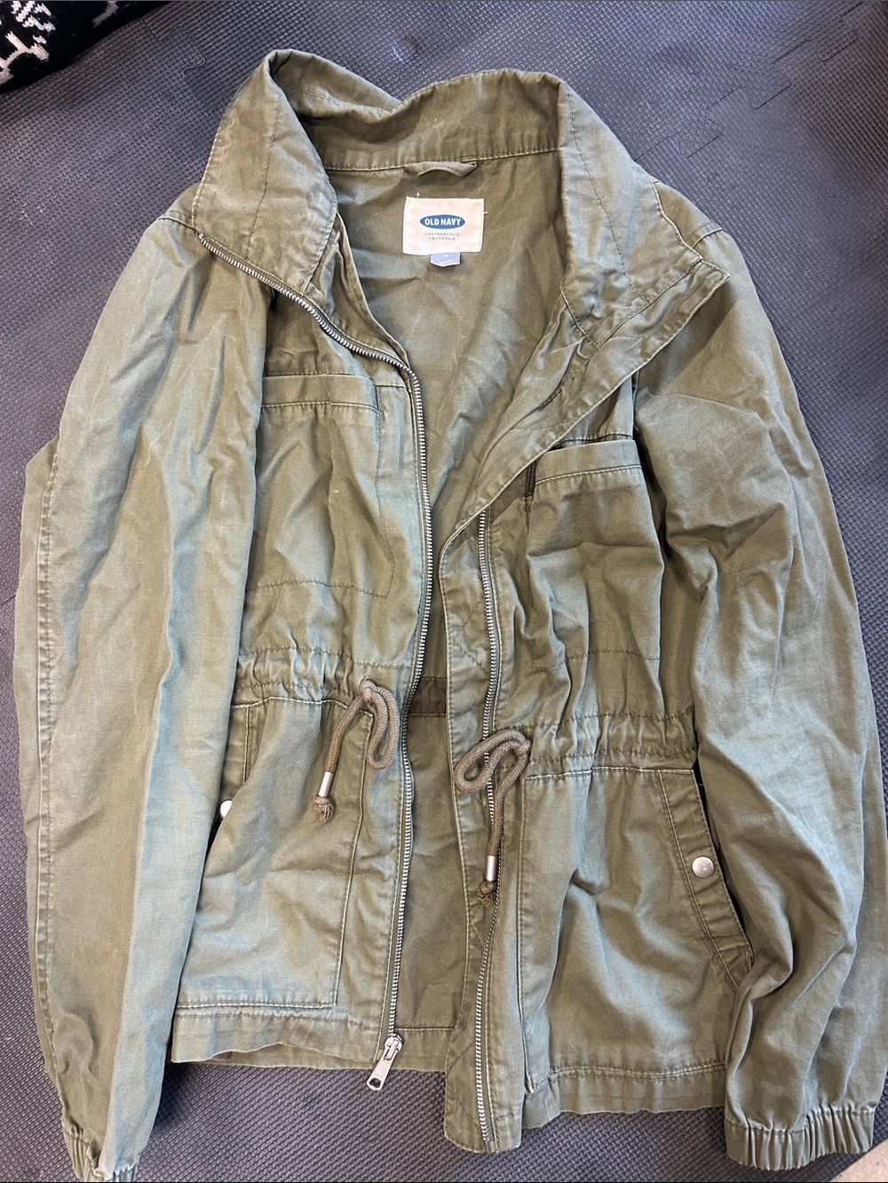 Old Navy Olive Utility Field Jacket